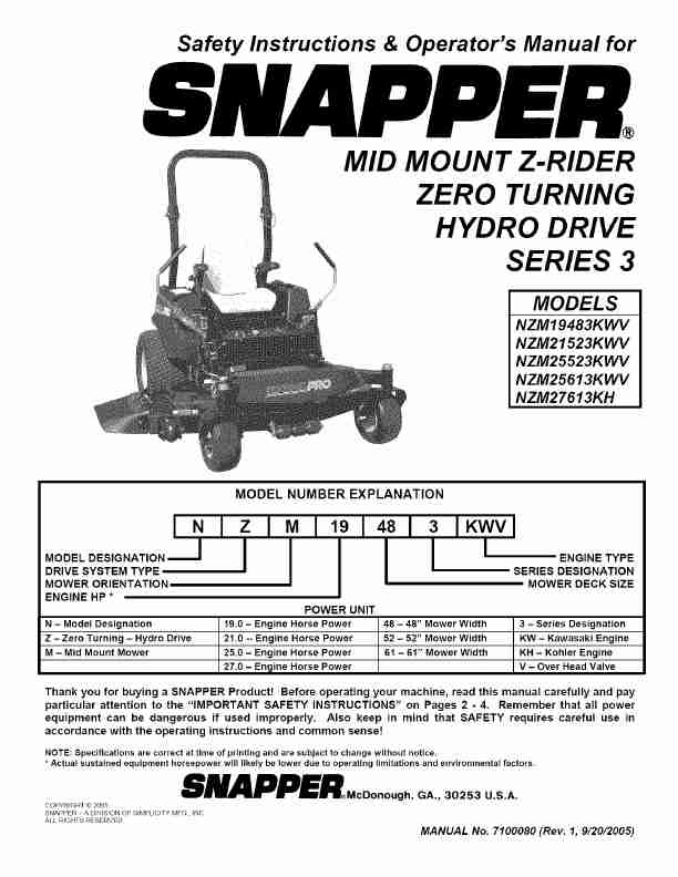 Snapper Lawn Mower NZM19483KWV-page_pdf